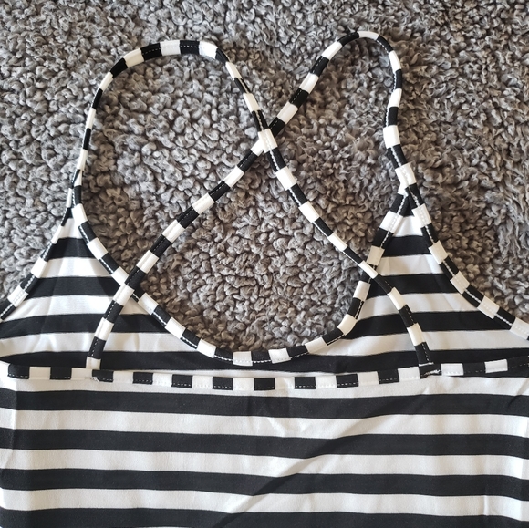 Midi Tank Stripped Dress - Picture 3 of 4